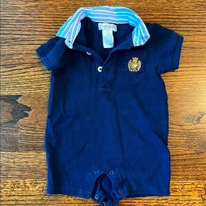 Ralph Lauren Navy Blue Kids Bodysuit